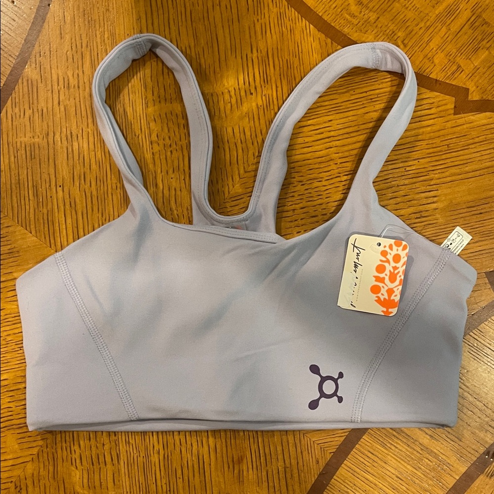 Free People movement with OrangeTheory fitness Sports Bra with Logo. NWT